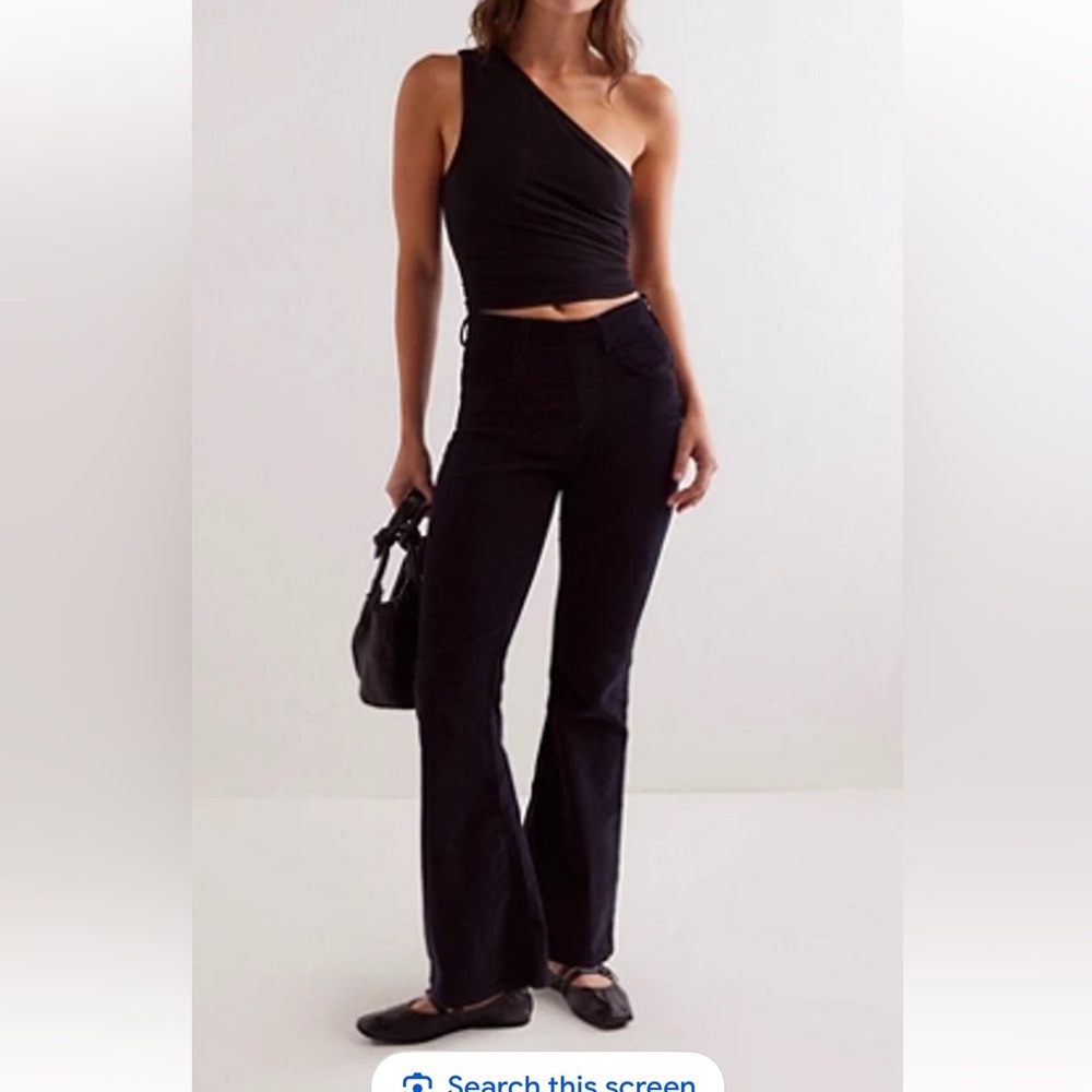Free People CRVY Karma Cord Flare Jeans